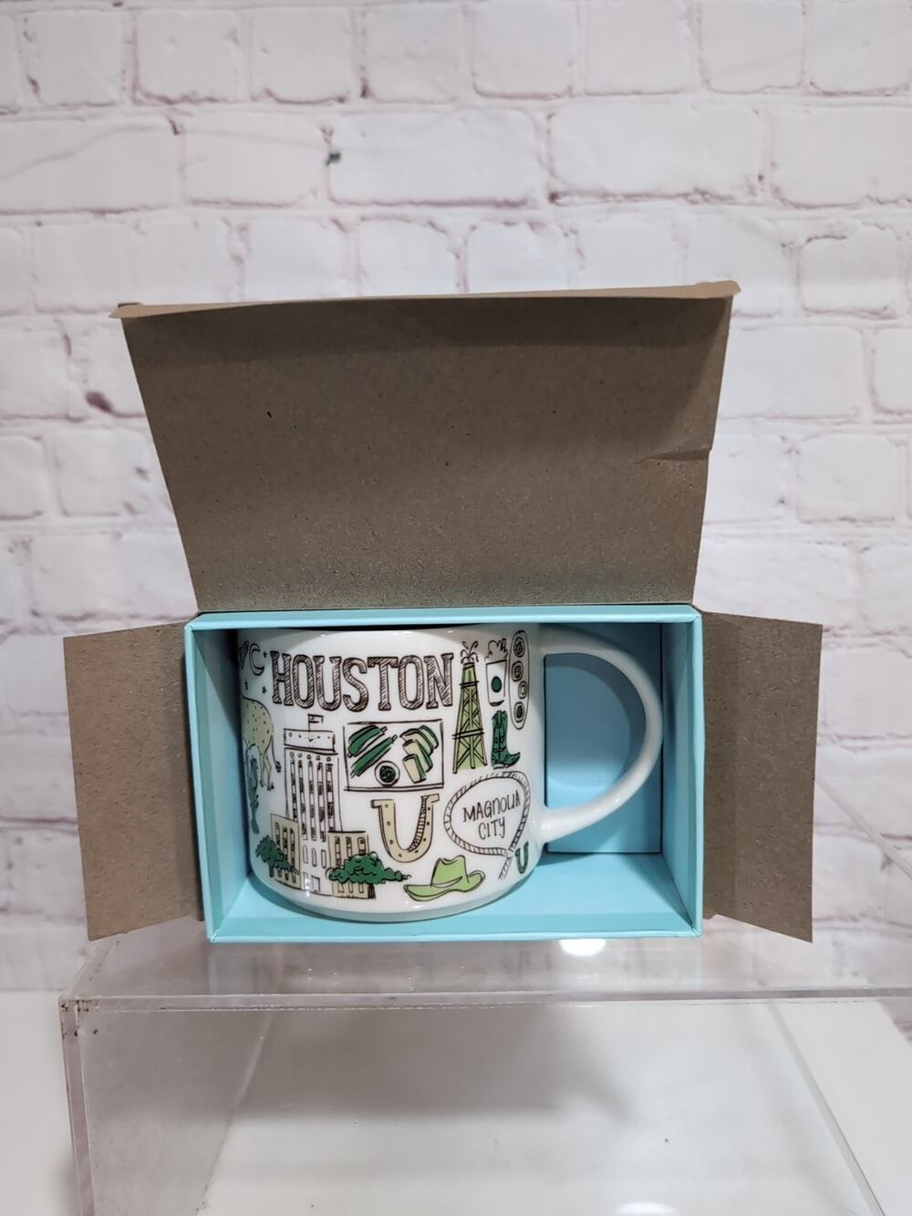 Starbucks Mug Houston Been There Series 14 oz New With box